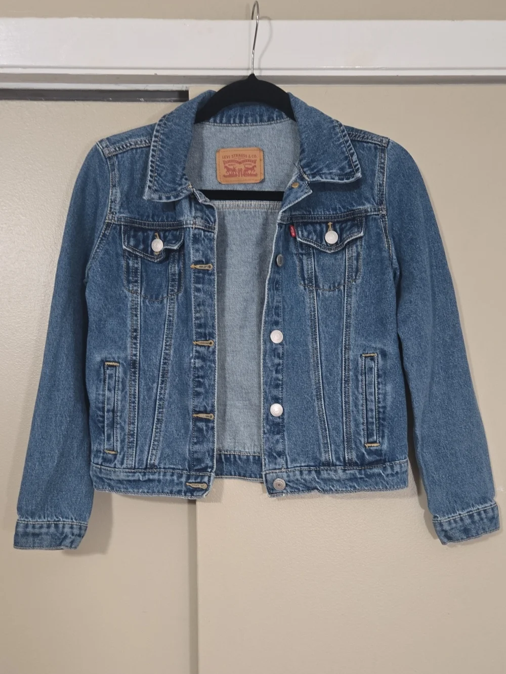 Levi's Kids Medium Blue Denim Trucker Jacket